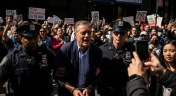 NYC Mayoral Hopeful Arrested in Immigration Protest