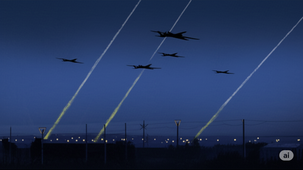 Russia’s Night Sky Offensive: Hundreds of Drones Target Ukraine